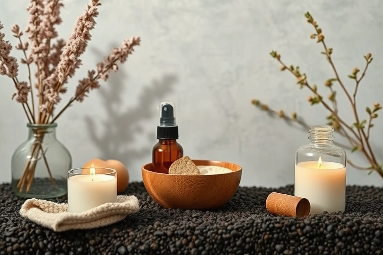 Conceitos visuais relacionados a The Rise of Grounding Practices in Feminine Beauty Routines: A 2025 Perspective